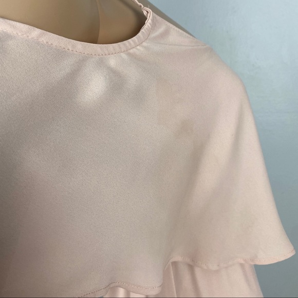 SHOW ME YOUR MUMU PINK COLD-SHOULDER RUFFLE MAXI DRESS - Picture 8 of 12